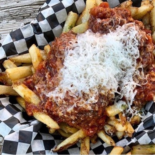 Fries + Meatballs