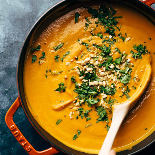 Vegan Heirloom Carrot Soup