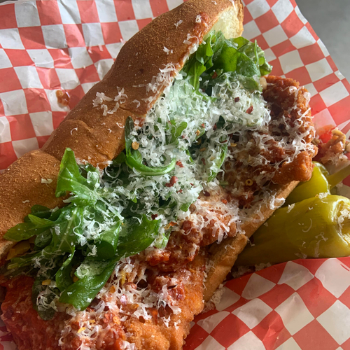 Chicken Parm Hoagie