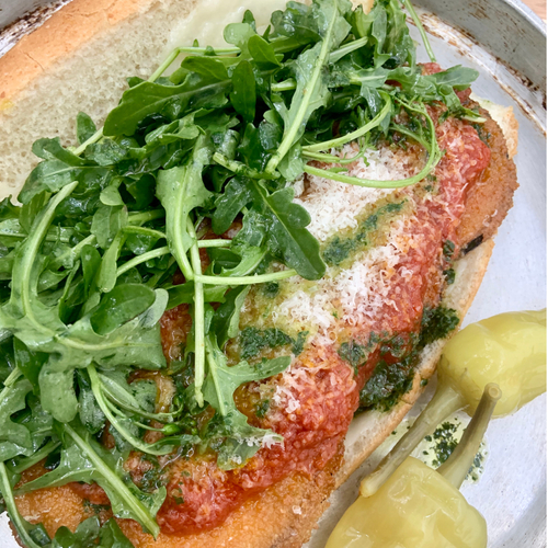 Eggplant Parm Hoagie