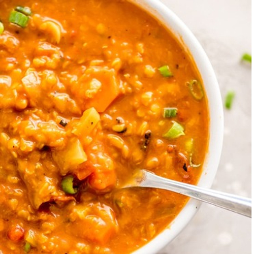 Vegan Curried Lentil Soup